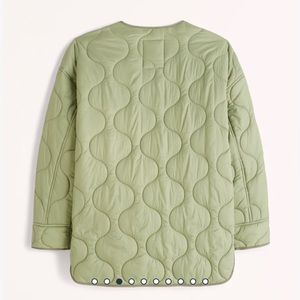 Abercrombie quilted liner jacket Clearance